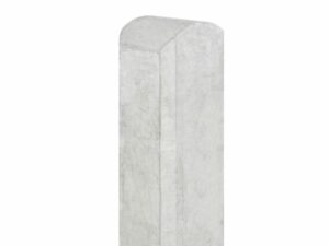 betonpaal wit ronde kop