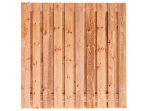 tuinscherm red class wood 21 planks