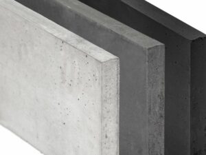 Betonplaten voor Standaard hout-beton schutting